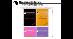 Desktop Screenshot of monographicreview.org