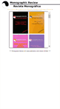 Mobile Screenshot of monographicreview.org